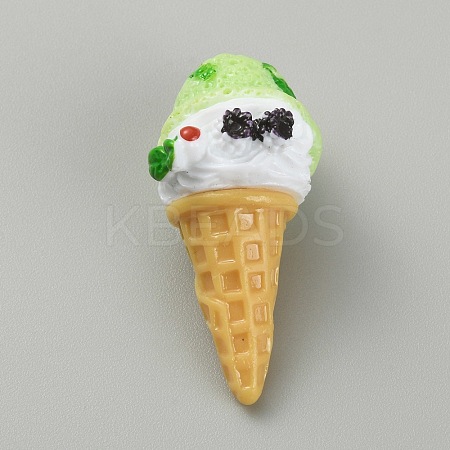Opaque Resin Ice Cream Cabochons LS-CRES-CJC0009-01F-1