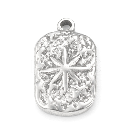 Non-Tarnish 304 Stainless Steel Pendants STAS-F287-11P-1