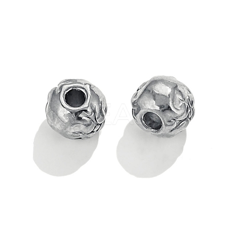 304 Stainless Steel Beads STAS-M071-01A-P-1