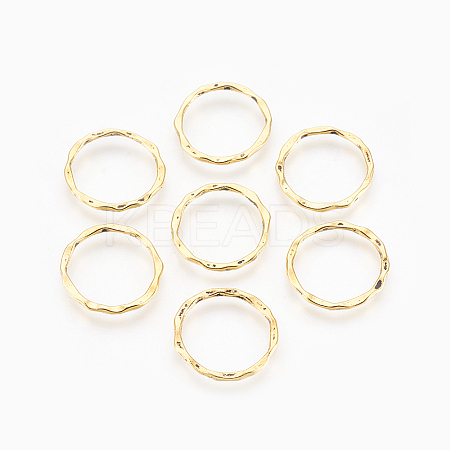 Tibetan Style Linking Rings LS-PALLOY-A017-AG-FF-1