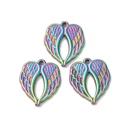 304 Stainless Steel Pendants STAS-Q362-10M-1