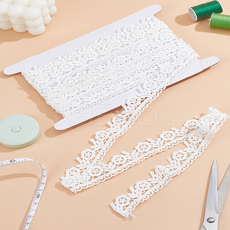 Milk Fiber Flower Lace Ribbon OCOR-LP0004-55C-1