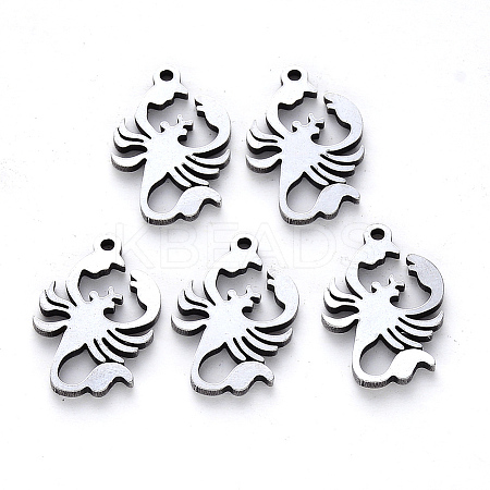 Tarnish Resistant 304 Stainless Steel Pendants STAS-N092-91-1