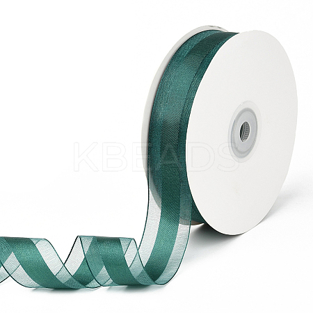 1Roll Solid Color Organza Ribbons ORIB-CY0001-02F-1