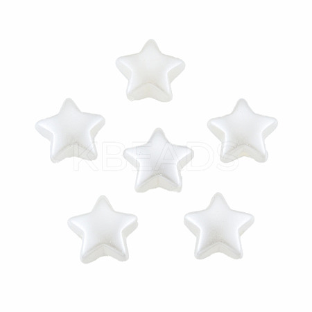 ABS Plastic Imitation Pearl Beads OACR-T018-07-1