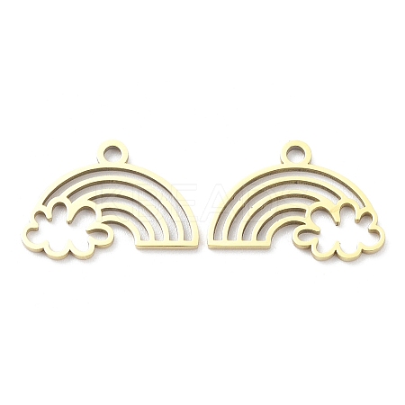 Ion Plating(IP) 316L Surgical Stainless Steel Pendants STAS-Q247-06G-1