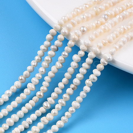 Natural Cultured Freshwater Pearl Beads Strands LS-PEAR-N013-02G-1