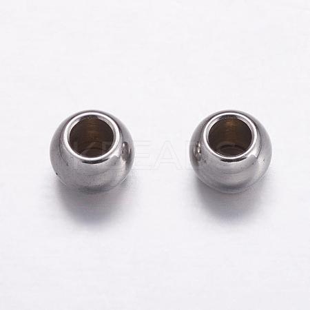 Tarnish Resistant 304 Stainless Steel Spacer Beads STAS-K146-059-B-1
