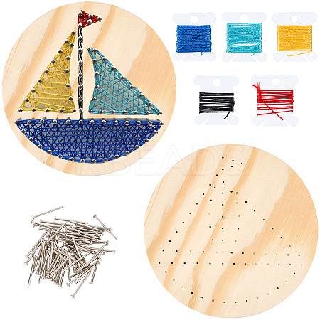 DIY String Arts Kit Set DIY-WH20050-55E-1