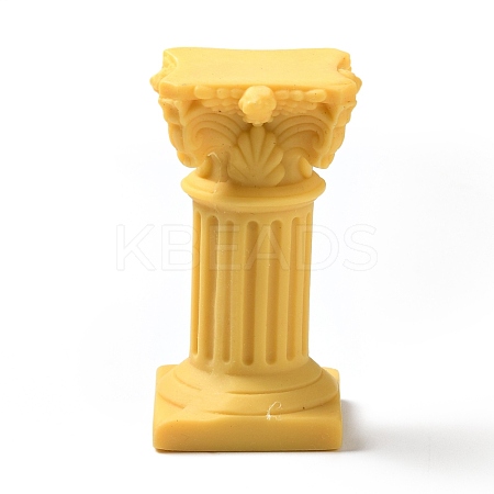 Resin Imitation Marble Pillars DJEW-H007-01B-1