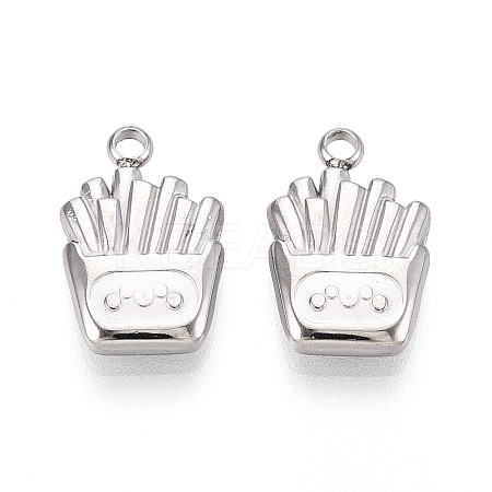 304 Stainless Steel Pendants X-STAS-T067-80P-1