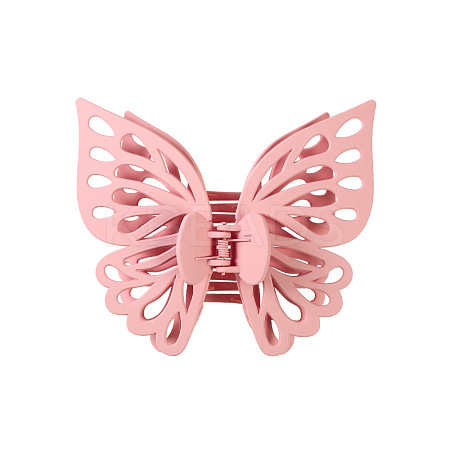 Large Frosted Butterfly Hair Claw Clip LS-OHAR-PW0003-006A-1