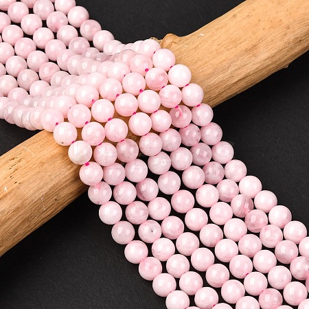 Pink Color Natural Madagascar Rose Quartz Beads Strands LS-G-D655-6mm-1