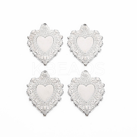 Non-Tarnish 201 Stainless Steel Pendants STAS-S119-152P-1