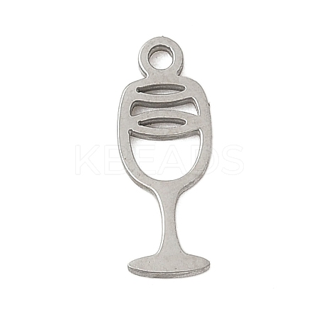 304 Stainless Steel Charms STAS-G355-05A-P-1