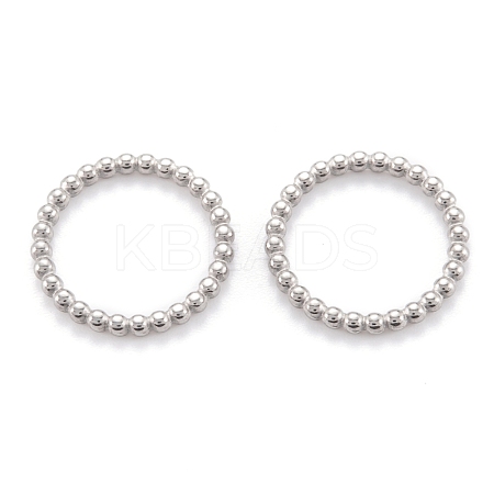 Non-Tarnish 304 Stainless Steel Linking Rings STAS-M291-11D-P-1