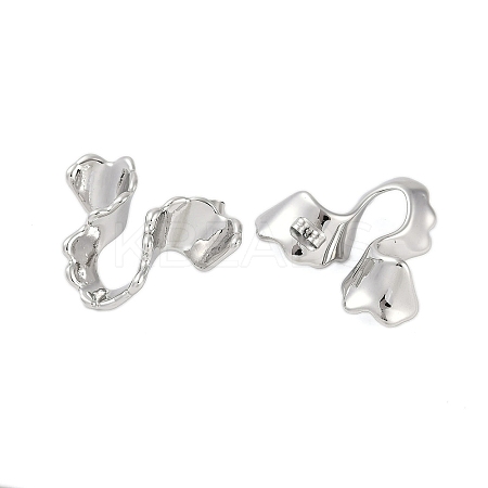 304 Stainless Steel Stud Earrings for Women EJEW-K281-27P-1