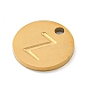 Ion Plating(IP) 304 Stainless Steel Pendants FIND-M017-02G-Z-2