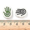 Handmade Porcelain Beads PORC-D025-02-3
