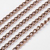 Iron Twisted Chains Curb Chains CHS003Y-R-1