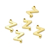 Rack Plating Brass Connector Charms KK-C007-38G-Z-1