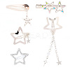 10pcs Iron Alloy Snap Hair Clips PHAR-CP0001-25-1