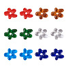 12Pcs 6 Colors Glass Beads GGLA-TA0002-02-11