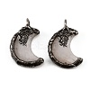 Natural Quartz Crystal Pendants G-H359-05AS-08-1