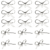 20Pcs Brass Stud Earring Findings KK-SC0008-01P-7