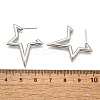 Non-Tarnish 304 Stainless Steel Stud Earrings for Women STAS-D084-25P-3