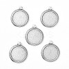Tibetan Style Alloy Pendant Cabochon Settings LS-TIBEP-N003-71AS-1