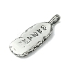 304 Stainless Steel Pendants STAS-C099-01AS-2