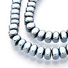 Electroplated Synthetic Non-magnetic Hematite Beads Strands G-T139-61C-3