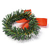 Christmas Theme Iron Napkin Rings AJEW-G062-01B-3