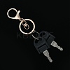 Iron Alloy Lobster Claw Clasp Keychain X-KEYC-D016-KCG-5