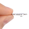 Non-Tarnish 201 Stainless Steel Stamping Blank Links Connectors LS-STAS-T046-JA346-1-6