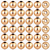 Brass Spacer Beads KK-BBC0015-08B-1