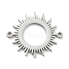 Non-Tarnish 304 Stainless Steel Hollow Connector Charms STAS-P332-12P-1