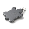 Synthetic Non-Magnetic Hematite Pendants G-E611-01P-2