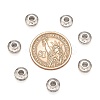 Brass Micro Pave Cubic Zirconia Beads LS-ZIRC-F001-121P-5