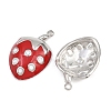 304 Stainless Steel Enamel Pendants STAS-Z166-23A-P-2
