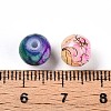 Baking Paint Glass Beads DGLA-S115-8mm-MS-4
