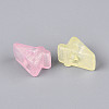 Luminous Frosted Transparent Acrylic Beads TACR-T029-21E-5