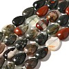 Natural African Bloodstone Beads Strands G-I377-A23-2
