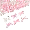 70Pcs 7 Styles Opaque & Transparent Acrylic Beads MACR-FS0002-14-3