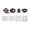 Halloween Theme Pumpkin/Bat/Ghost DIY Silicone Quicksand Molds LS-DIY-Q030-04B-1