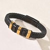 Braided Microfiber Leather Cord Bracelets BJEW-C153-01I-3