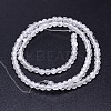 Natural Quartz Crystal Round Beads Strands G-J303-01-10mm-2