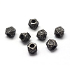 Rack Plating Brass Cubic Zirconia Beads LS-ZIRC-S029-02B-1