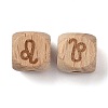 Natural Wood Constellation Beads WOOD-M002-05-3